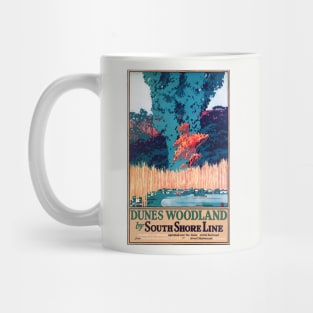 Dunes Woodland by Oscar Rabe Hanson, 1926 Mug